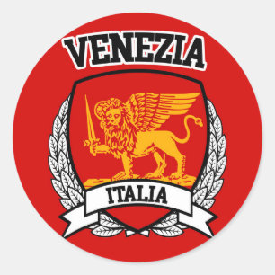Sticker Rond Vénétie