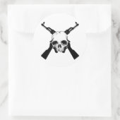 Sticker Rond Venez chercher Em (Sac)