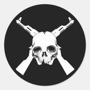 Sticker Rond Venez les obtenir