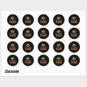 Sticker Rond Venezuela Flag Venezuela Libre 2026  (Feuille)