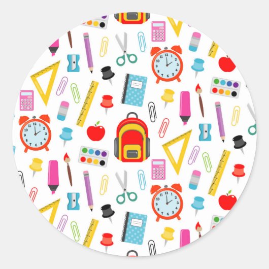 Sticker Rond Venin de Teacher | Good Teacher Know How To (Devant)