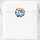 Sticker Rond Venise (Sac)