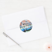 Sticker Rond Venise (Enveloppe)