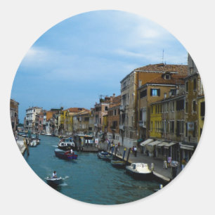 Sticker Rond Venise 2