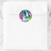 Sticker Rond Vent coloré (Sac)