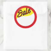 Sticker Rond Vente (Sac)