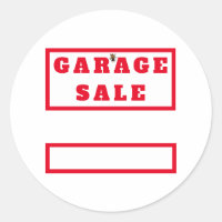 Vente de garage amusante