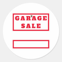 Vente de garage amusante