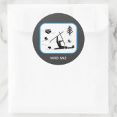 Sticker Rond Vente de triage (Sac)