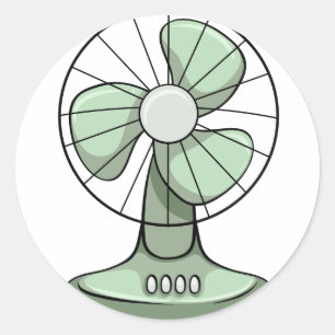 Sticker Rond Ventilateur
