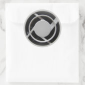 Sticker Rond Ventilateur de refroidissement Faux Electronique (Sac)