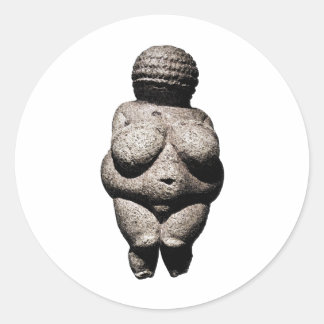 Sticker Rond Vénus de Willendorf