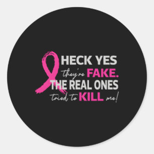 Sticker Rond Vérifier S'Ils Sont Faux Les Véritables Qui M'Ont 