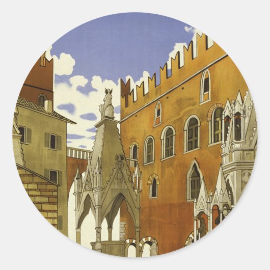 Sticker Rond Vérone (Devant)