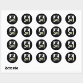 Sticker Rond Veronica Lodge De Archie Comics (Feuille)