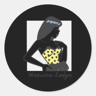 Sticker Rond Veronica Lodge De Archie Comics