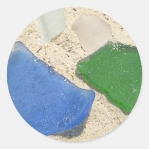 Sticker Rond verre 2 de mer