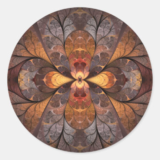 Sticker Rond Verre tendu