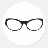 Sticker Rond Verres (Devant)