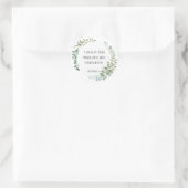 Sticker Rond verset biblique, Philippiens 4:13 (Sac)