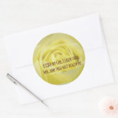 Sticker Rond Verset biblique sur la guérison (Enveloppe)