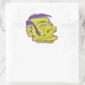 Sticker Rond Vert (Sac)