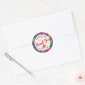 Sticker Rond Vert fraise (Enveloppe)
