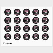 Sticker Rond Vert Joue Conure Maman Perroquet Oiseau Soleil Con (Feuille)