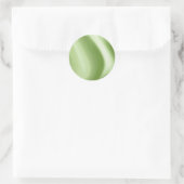 Sticker Rond Vert scintillant (Sac)