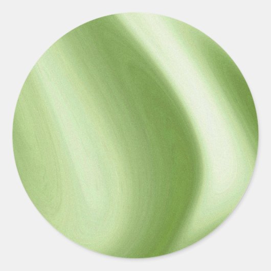 Sticker Rond Vert scintillant (Devant)