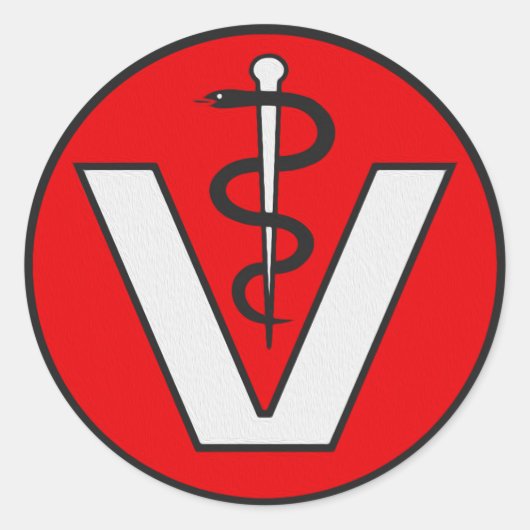 Sticker Rond Vet (Devant)