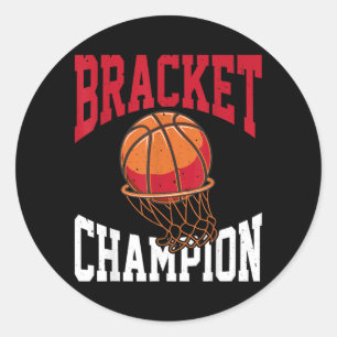 Sticker Rond Vêtement de sport de style baseball gagnant ----