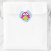 Sticker Rond VÊTEMENTS :: hibou - hoot (Sac)