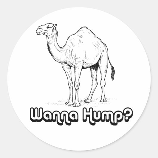 Sticker Rond Veux Baiser (Devant)