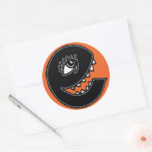 Sticker Rond Vex e - Orange (Enveloppe)