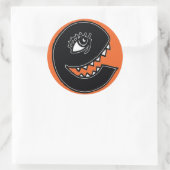 Sticker Rond Vex e - Orange (Sac)