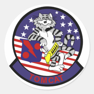 Sticker Rond VF-11 Rippers rouges