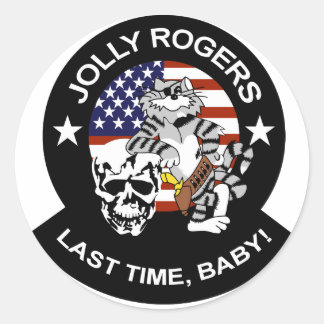 Sticker Rond VF-84 Jollys rogers