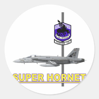 Sticker Rond VFA-143 "Chiens de Pukin" F-18 Hornet