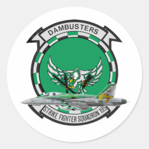 Sticker Rond VFA-195 Dambusters