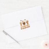 Sticker Rond Vibes d'automne (Enveloppe)