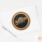 Sticker Rond Vibes enseignants (Enveloppe)