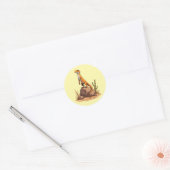 Sticker Rond Vibes Lizard pour bronzer (Enveloppe)