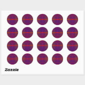 Sticker Rond Vibes lumineuses (Feuille)