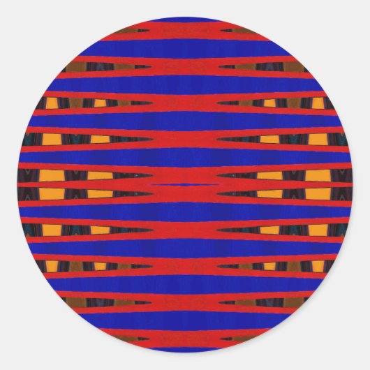 Sticker Rond Vibes lumineuses (Devant)