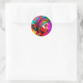 Sticker Rond Vibrant Beauty Series 1 (Sac)