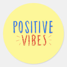 Vibrant Vibes positives Typographie