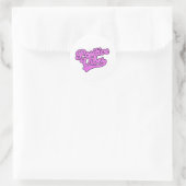 Sticker Rond Vibrations Positives (Sac)