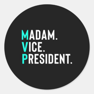 Sticker Rond Vice-président Mvp Kamala Harris Biden Harris 2020