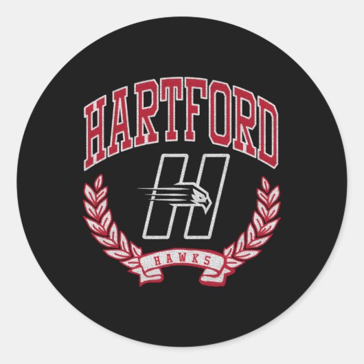 Sticker Rond Victoire de Hford Hawks (Devant)